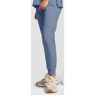 Landau White Cross FIT Women's 4-Pocket Jogger Pants (Tall)