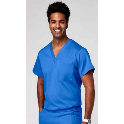 Meta® Scrubs Men's V-Neck Top Shirt