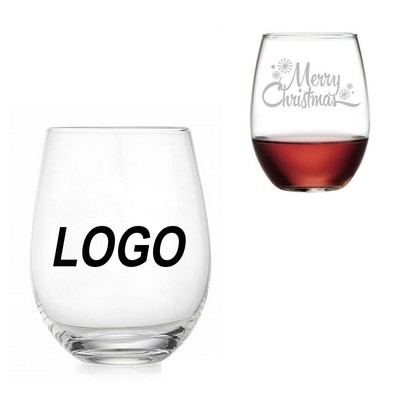 12Oz Clear Wine Glass