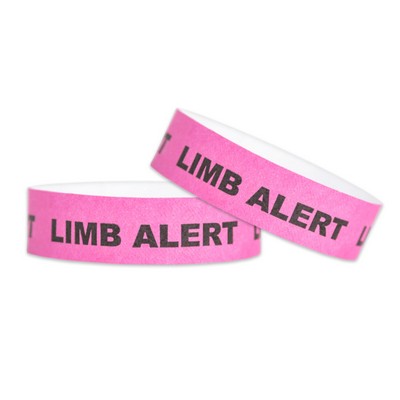 Medical Alert Tyvek Wristbands