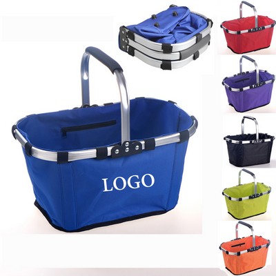 Portable Folding Shopping Basket