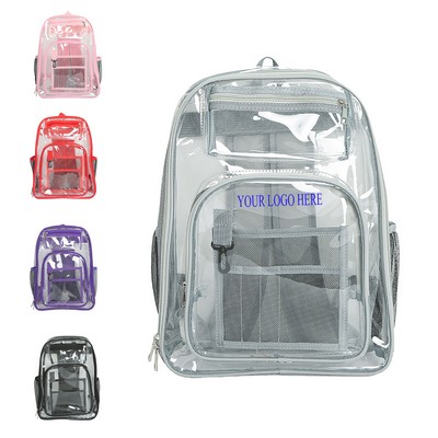 PVC Clear Backpack