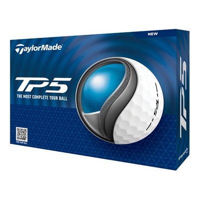 TaylorMade TP5 Golf Balls - White