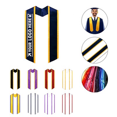 University College Graduation Honor Stole Sash