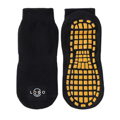 Quarter Length Yoga Sock With Grip