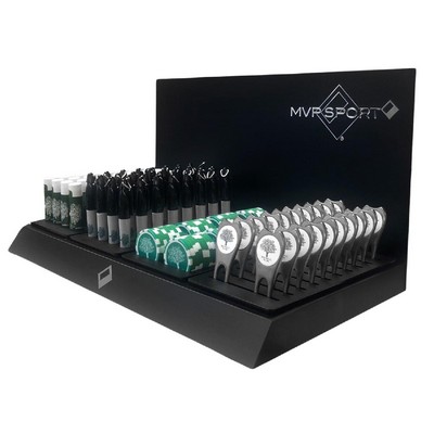 Golf Shop Counter Display - #5 - Printed Divot Tools, Sharpie Minis, Lip Balms, & Poker Chips