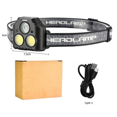 Rechargeable Head Flashlight Lamp