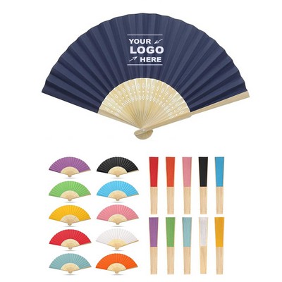 Folding Handheld Paper Fan