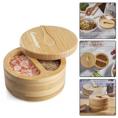 Seasoning Can w/Rotating Lid & Spoon