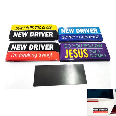 Custom Magnetic Reflective Car Sticker