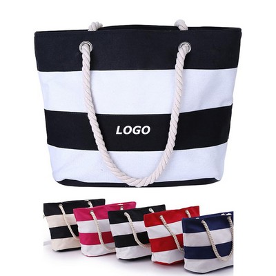 Cruising Tote Bag with Rope Handles