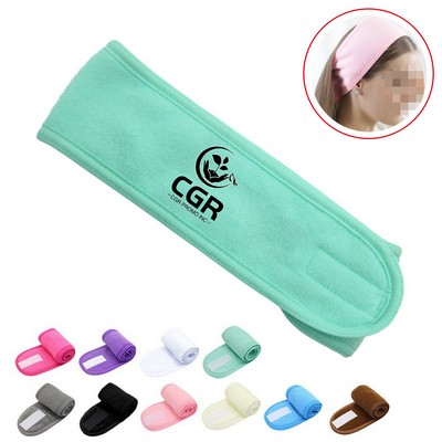 Spa Headband For Washing Face Make Up Facial Magic Tape