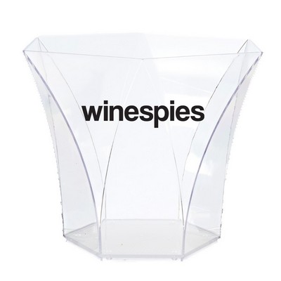 5.5L Polygonal Acrylic Ice Bucket