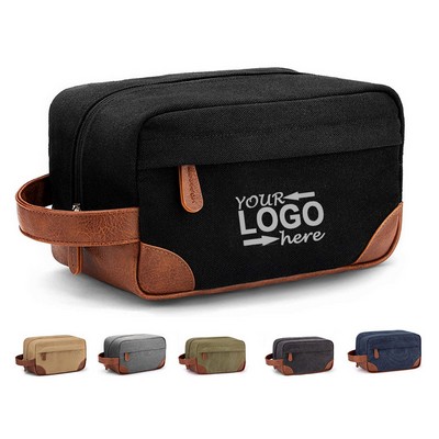 Canvas Toiletry Bag for Men