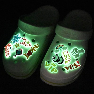 Custom Glowing Shoe Charms