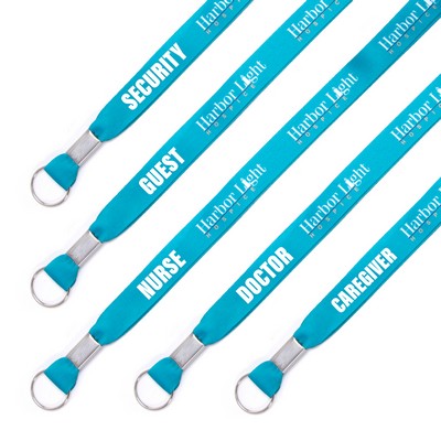 3/4" Variable Data Dye Sublimated Lanyard