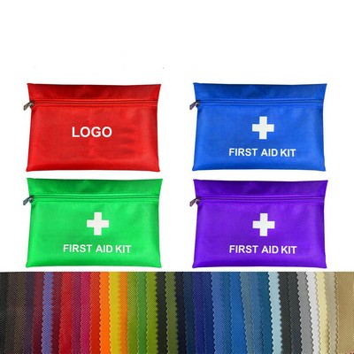 Oxford First Aid Kit with Zipper Emergency Pouch