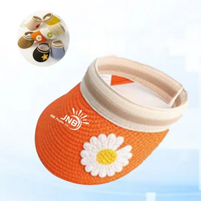 Kid's Adorable Sun Protection Straw Hat