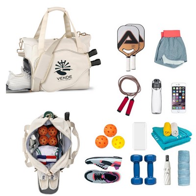 Tote Gym Bag w/Shoe Compartment