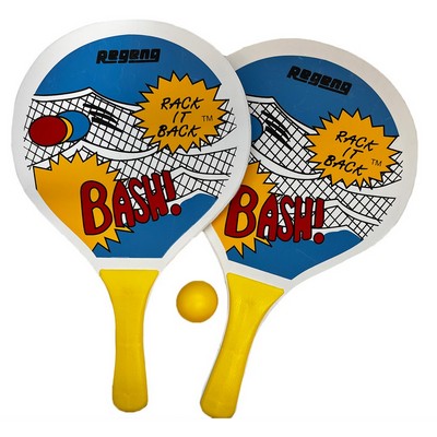 Paddle Ball Set - Full Color Imprint