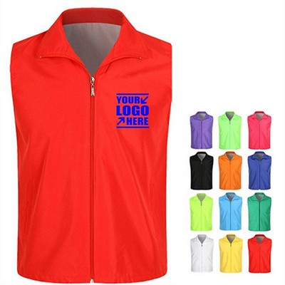 Customized Activity Event Volunteer Supermarket Vest