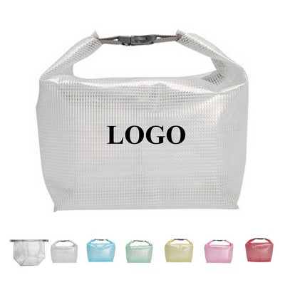 Clear Toiletry Carry Tote