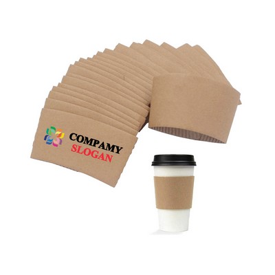 Disposable Corrugated Hot Cup Sleeves