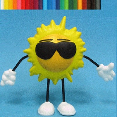 Sun-Shaped Activity Man Stress Reliever