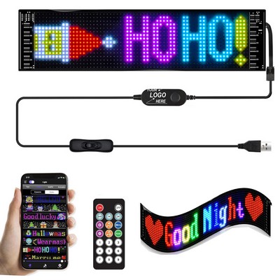 Customizable LED Message Display Sign