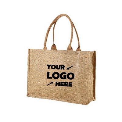 Jute Tote Bag