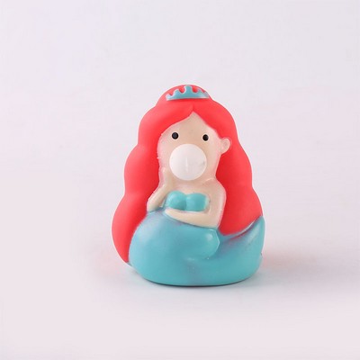 TPR Mermaid Bubble-Blowing Stress Relief Toy