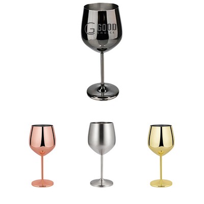 18oz Stainless Steel Wine Glass