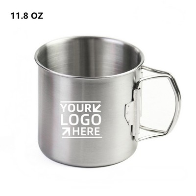 Collapsible Handle Camping Mug