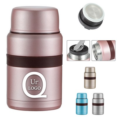 500Ml/17Oz Vacuum Insulated Lunch Food Flask