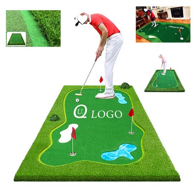 59 X 118 Inch Custom Indoor Putting Green