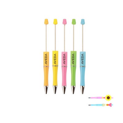 DIY Bead Ballpoint Pen-Macaron Color