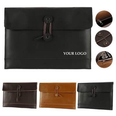 Leather Envelope Document Holder