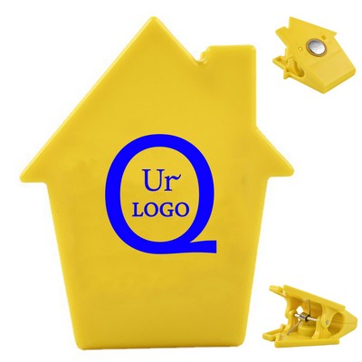 Yellow Refrigerator Magnet Clip