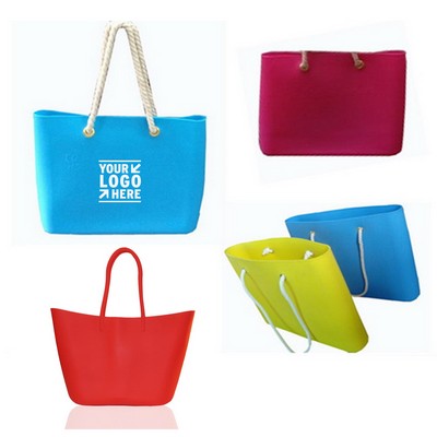 Womens Tote Silicone Handbag