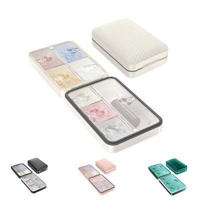 8 Compartment Portable Pill Organizer