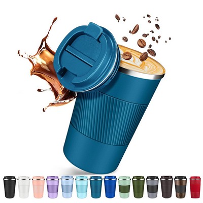 17oz Insulated Travel Coffee Mug with Lid