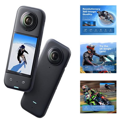 Waterproof 360 Degree Action Camera