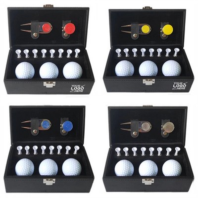 Golf Tools Set with Divot Tool Tee and Ball Marker