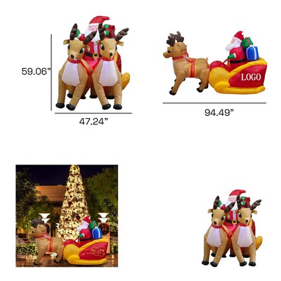 Christmas Santa Inflatable Toy