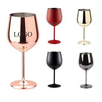 Stainless Steel Wine Glasses