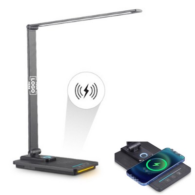 LED Desk Lamp with Wireless Phone Charger