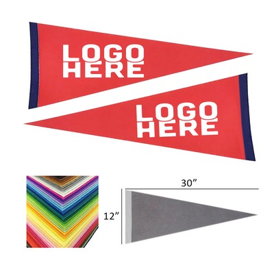 Large Felt Pennant Banner