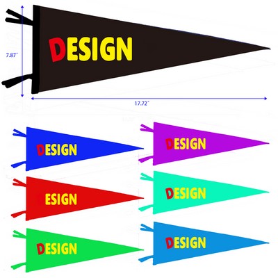 College Flag Banner Felt Pennant