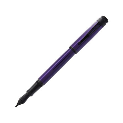 Tornado Fountain Pen - Stealth Midnight Purple 1.1 Nib