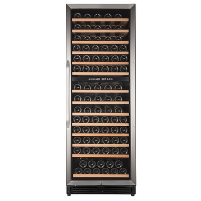 Legacy Avanti - 148-Bottle Dual-Zone Wine Cooler - Stainless Steel